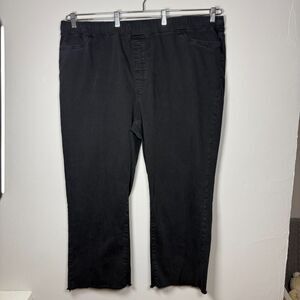 Eileen Fisher Jeans 3X Charcoal Denim Pull On